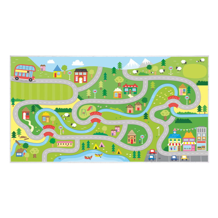 Conceptum Alfombra Kids-40 Verde 120 x 180 cm